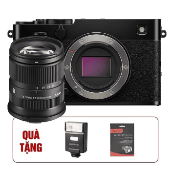 Fujifilm X-E5 + Sigma 18-50mm F/2.8 XF (Màu Đen), Mới 100% (Chính Hãng)