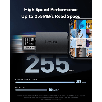 The-nho-SD-Lexar-Professional-Silver-PLUS-UHS-I U3-V30-256GB-255Mb-4